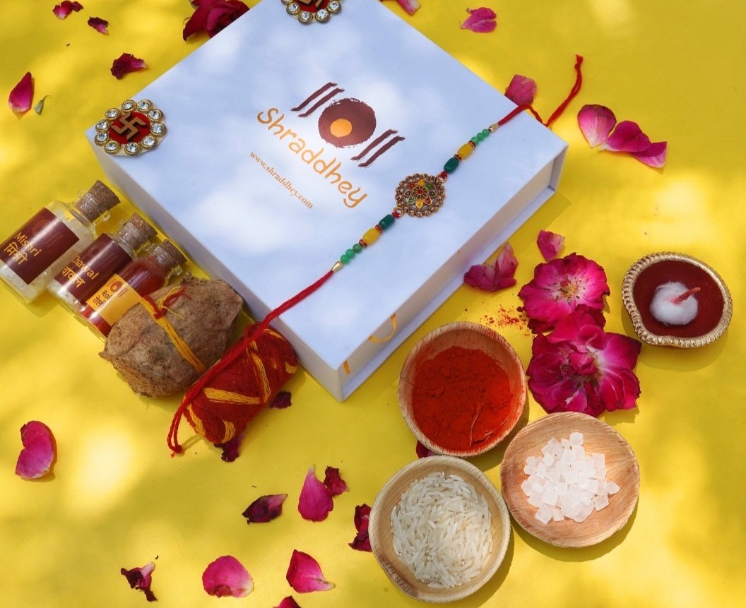Colorful Chakra Rakhi All in one Hamper