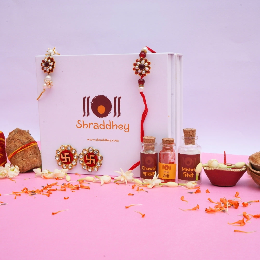 Bhaiya and Bhabhi Rakhi All in one Hamper