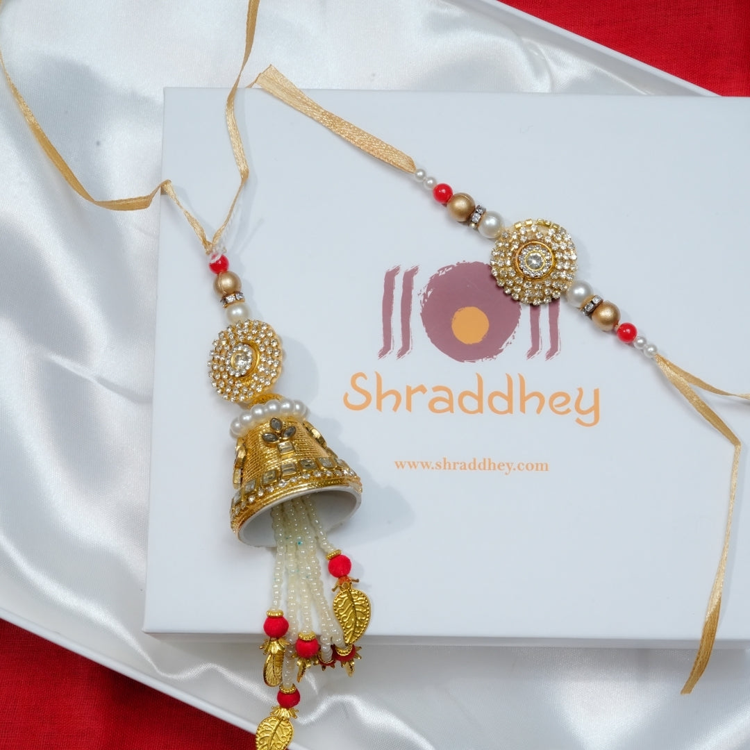 Golden Bells Rakhi All in one Hamper