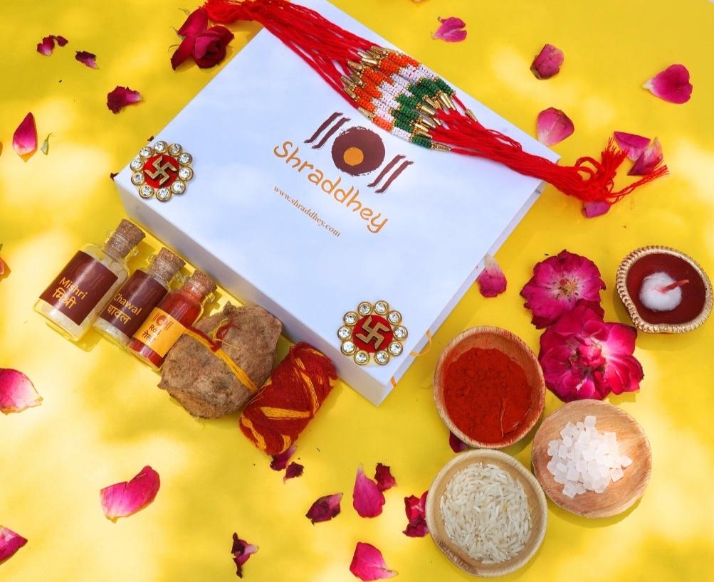 Tricolor Dora Rakhi All in one Hamper