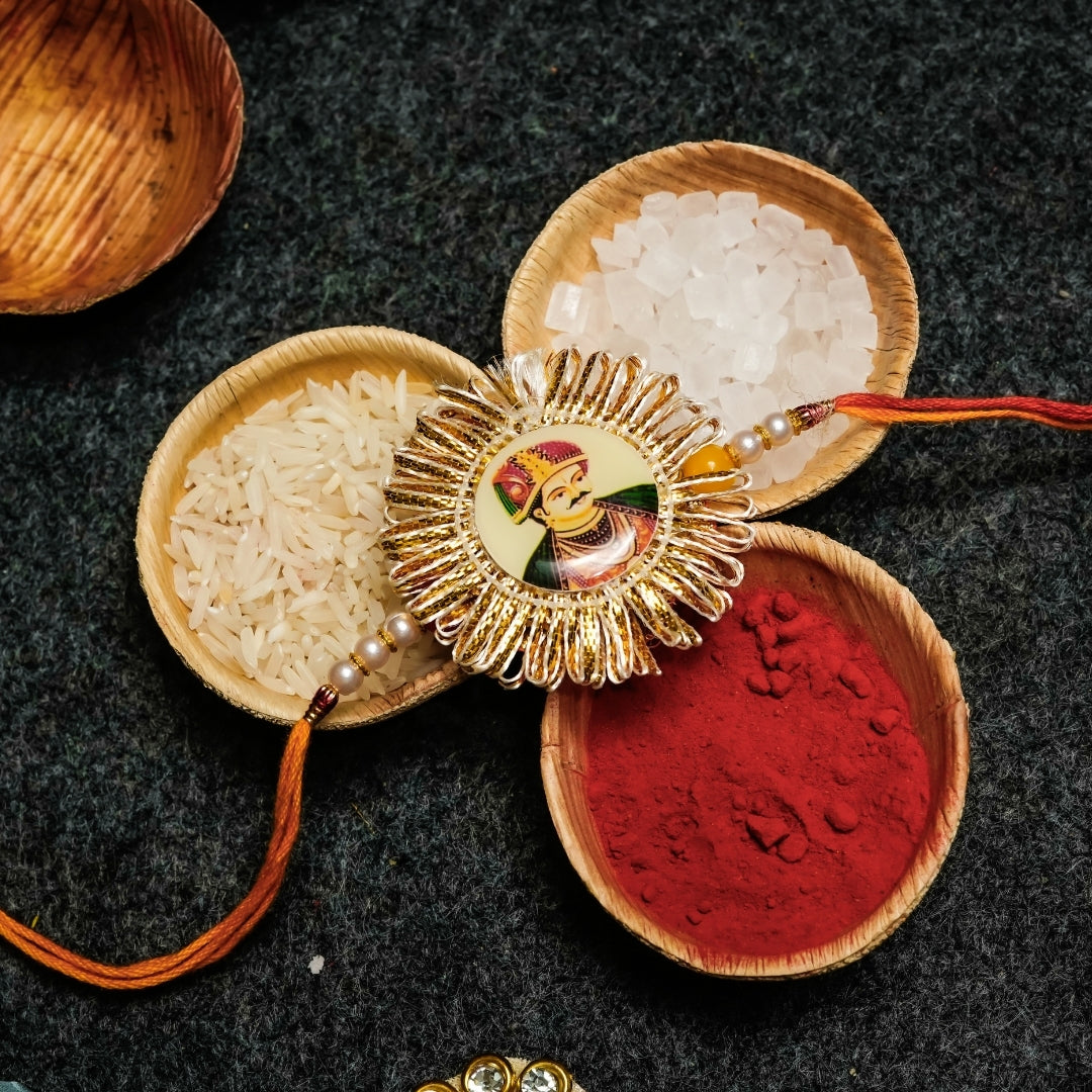 Maharaj-Maharani Rakhi All in one Hamper