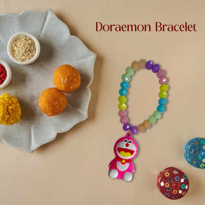 Doraemon Bracelet Rakhi All in one Hamper