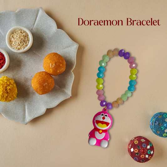 Doraemon Bracelet Rakhi All in one Hamper