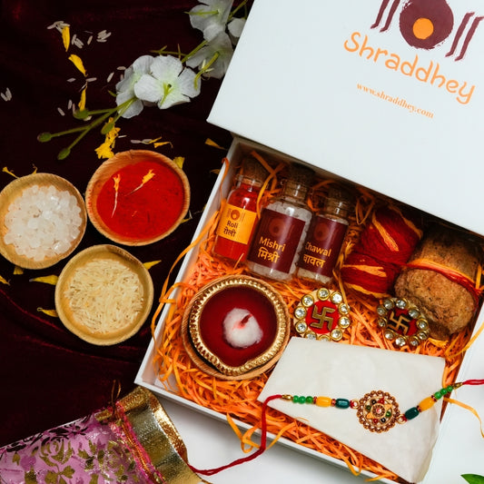 Colorful Chakra Rakhi All in one Hamper