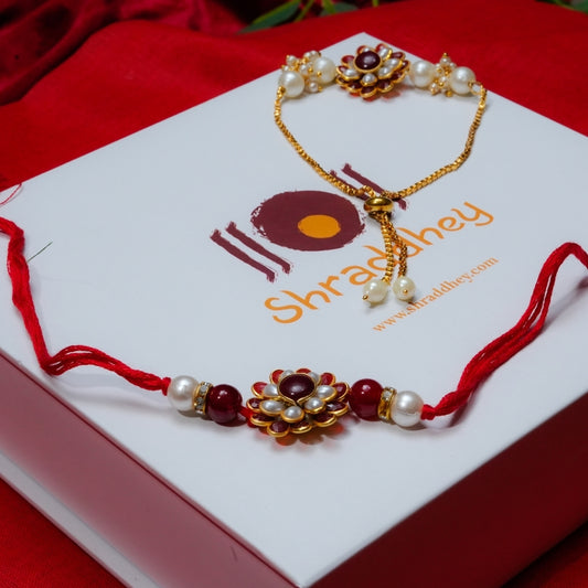 Bhaiya and Bhabhi Rakhi All in one Hamper
