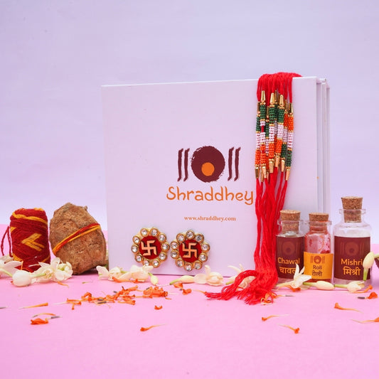 Tricolor Dora Rakhi All in one Hamper