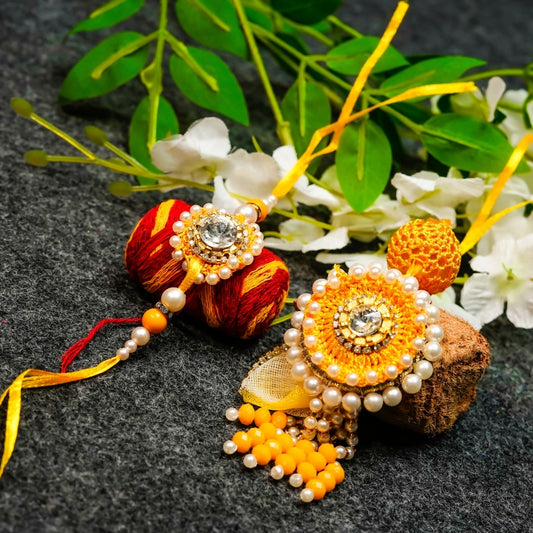 Marigold Rakhi All in one Hamper