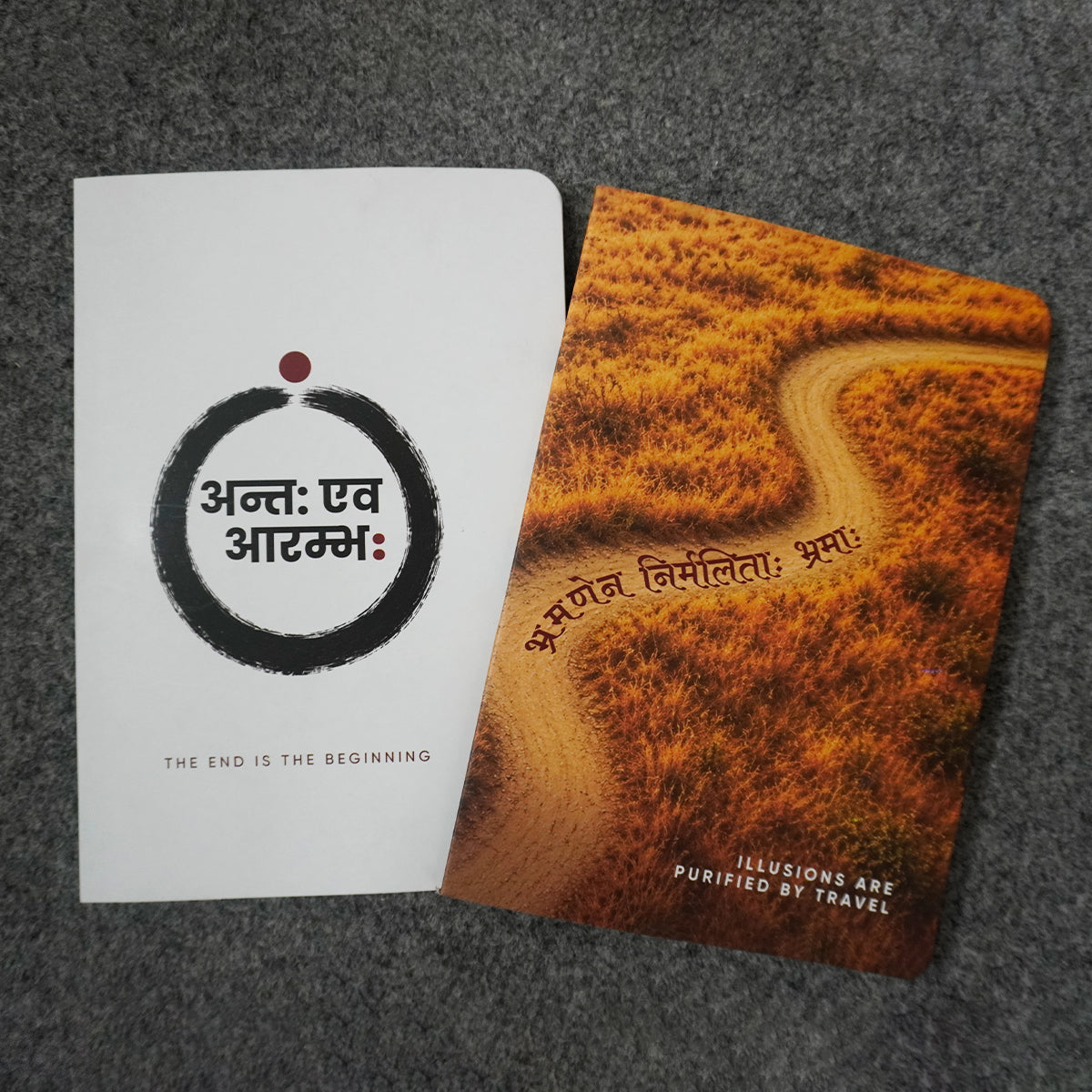 Prishthika Pack of 2: Beginning and Travel notebooks