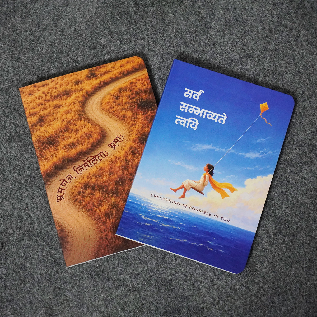 Prishthika Pack of 2: Travel and Possible notebooks