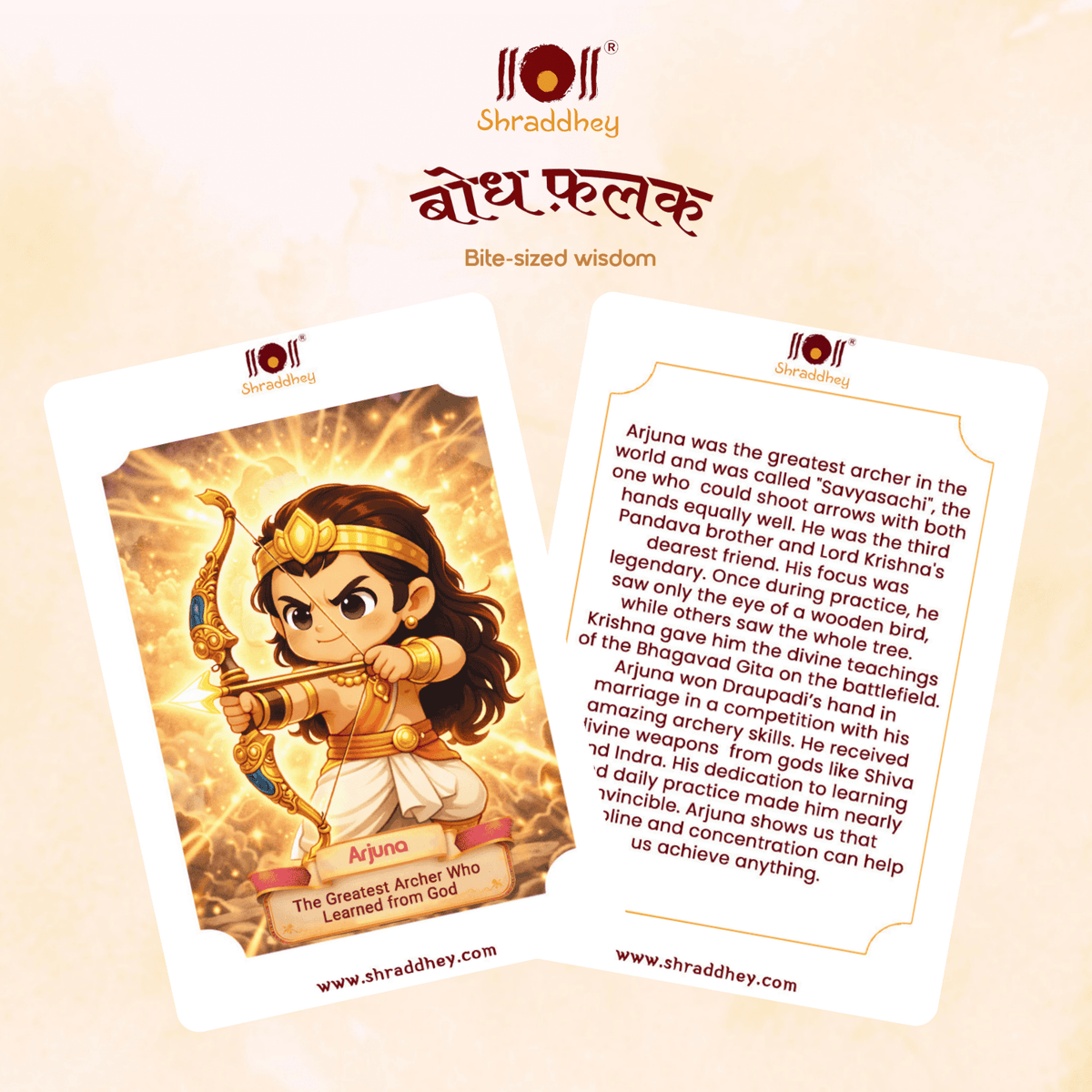 Bodh Falak - Mahabharata + Know Our Rishi/Rishika Flash Cards Combo (Set of 48 cards)
